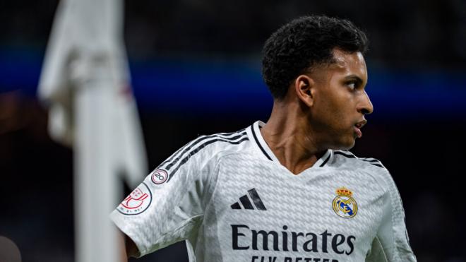 Rodrygo Goes durante un partido del Real Madrid (Fuente: Cordon Press)