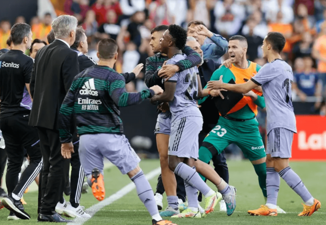 Vinicius en Mestalla