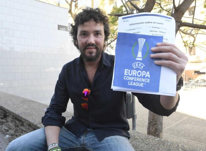 Pablo, en su entrevista para ElDesmarque (Foto: Kiko Hurtado)