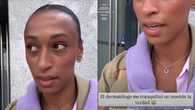 Fotomontaje de Ana Peleteiro contando la importancia de ir a dermatólogo (Foto:@apeleteirob)