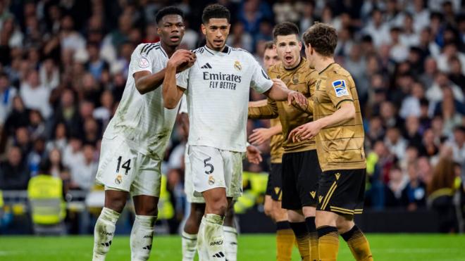 Tchouaméni y Bellingham contra la Real Sociedad (Cordon Press)