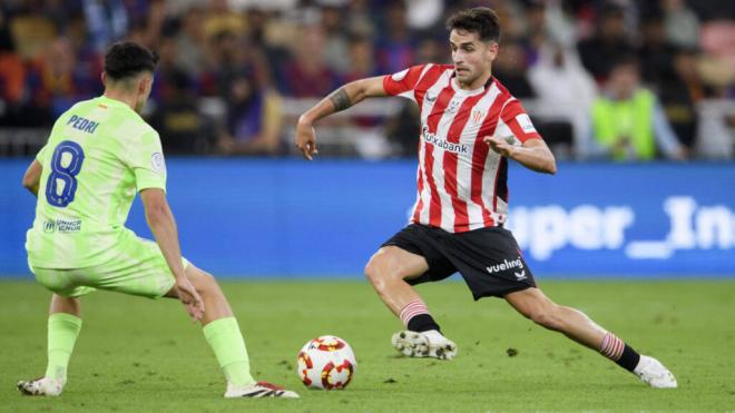 Pedri González contra el Athletic Club (Cordon Press)