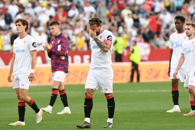 Nemanja Gudelj, tras la cita ante el Real Madrid (Foto: Kiko Hurtado).