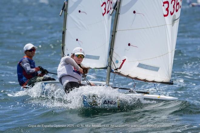 Mar Infante, durante una de las pruebas de la Copa de España.