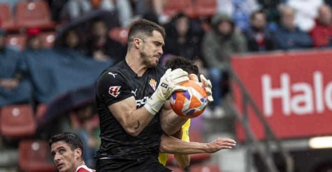 Rubén Yáñez, en un partido del Sporting (FOTO: LALIGA).