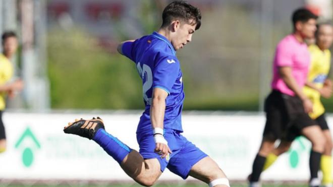 Alonso Bragado, con el Getafe (Foto: Instagram Alonso Bragado)