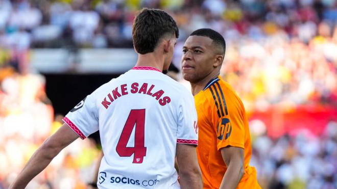Mbappé y su desencuentro con Kike Salas (Europa Press)