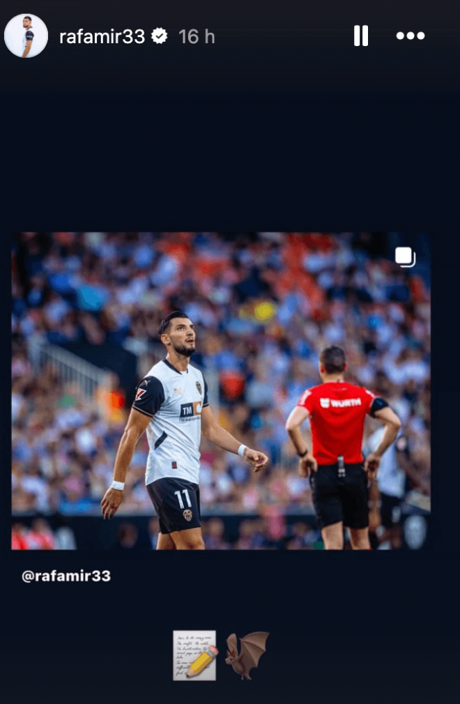 La historia de Rafa Mir que da para pensar
