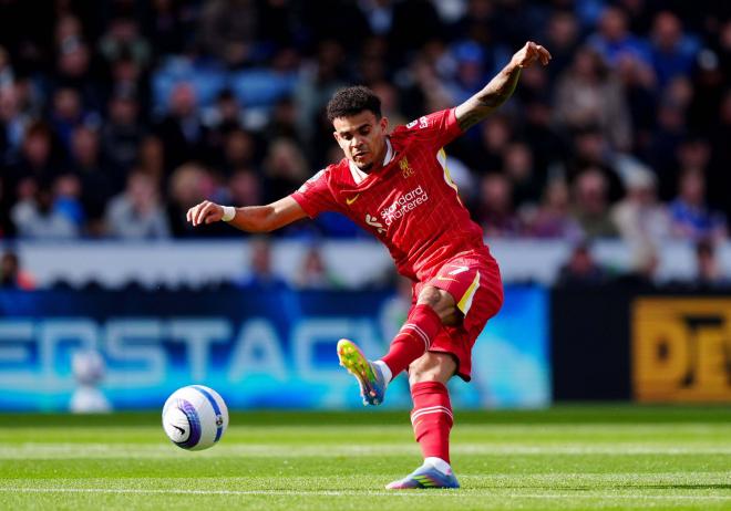 Luis Díaz, con el Liverpool (Foto: Cordon Press)