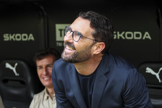 José Bordalás, en un partido del Getafe (FOTO: Europa Press).
