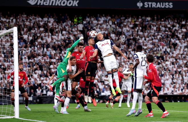 La final de la Europa League disputada en Bilbao por Manchester United y Tottenham en San Mamés (Foto: UEFA.com).