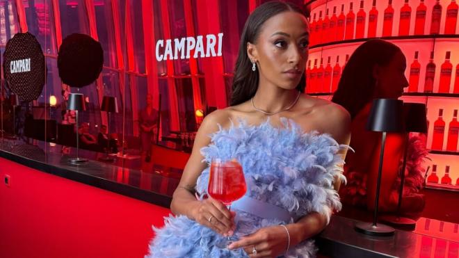 Ana Peleteiro posa en el Festival de Cannes (Foto: @apeleteirob)