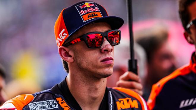 Pedro Acosta, durante el Gran Premio de Le Mans (Foto: KTM).
