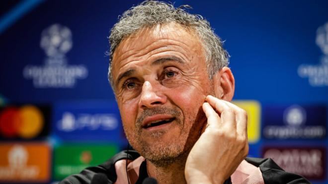 Luis Enrique en rueda de prensa (Cordon Press)