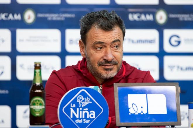 Jesús Galván, en sala de prensa (Foto: SFC).