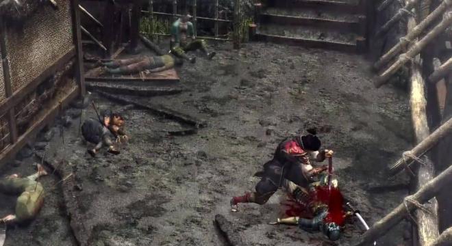 Captura de pantalla de Onimusha 2.