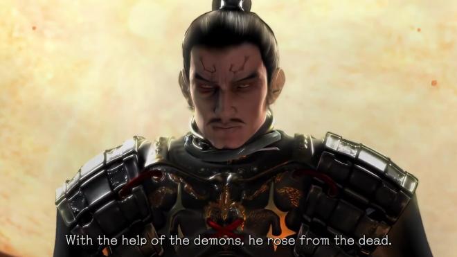 Captura de pantalla de Onimusha 2.