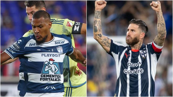 Fotomontaje de Salomón Rondón y Sergio Ramos (Fuente: Cordon Press y EFE)