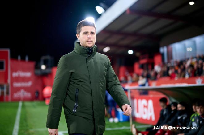 Alessio Lisci, entrenador del CD Mirandés (Foto: LALIGA).