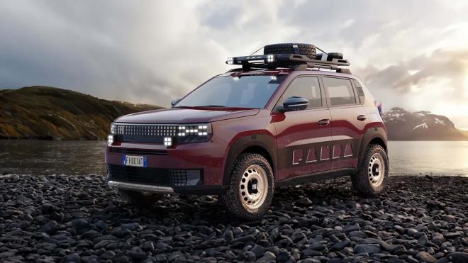 Nuevo prototipo Fiat Grande Panda 4x4.