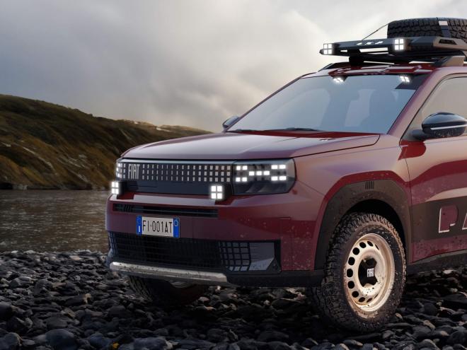 Nuevo prototipo Fiat Grande Panda 4x4.