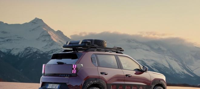 Nuevo prototipo Fiat Grande Panda 4x4.
