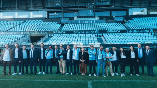 Abonados homenajeados (Foto: RC Celta).