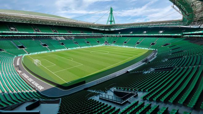 Reforma de Inexo del Estadio José Alvalade del Sporting de Portugal.