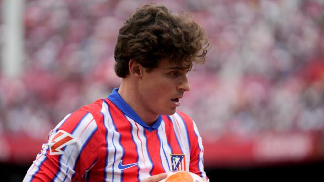 Rodrigo Riquelme, en un partido del Atlético de Madrid (Europa Press)