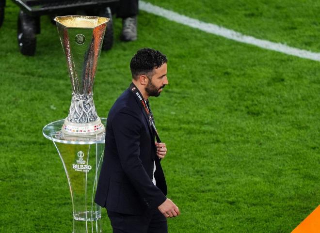 Rúben Amorim, en la final de la Europa League del Manchester United (Foto: Cordon Press).