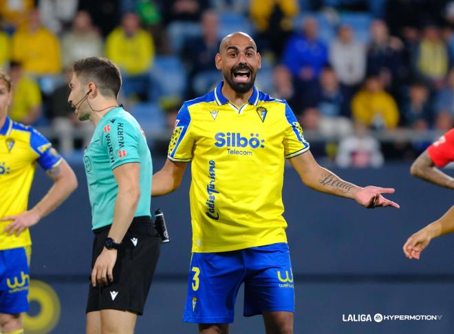 Fali, en un partido del Cádiz CF (Foto: LALIGA).