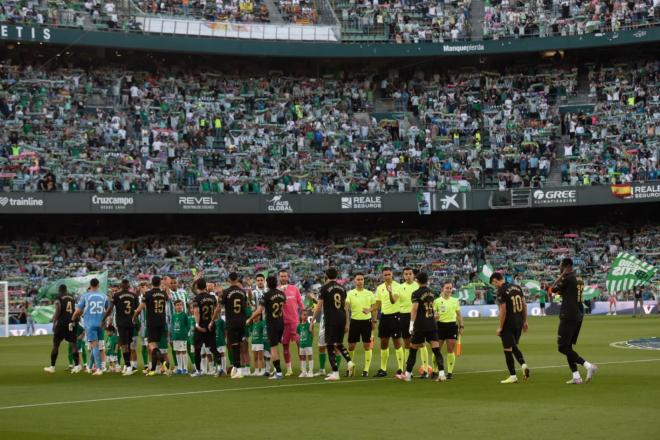 El estadio Benito Villamarín, en el Betis-Valencia (Foto: Kiko Hurtado).
