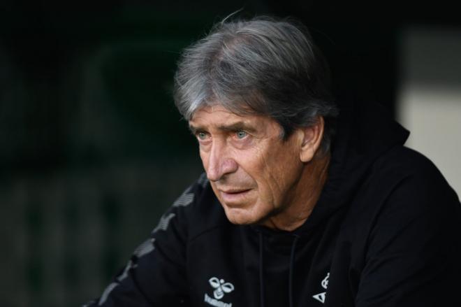 Manuel Pellegrini, en el Betis-Valencia (Foto: Kiko Hurtado).