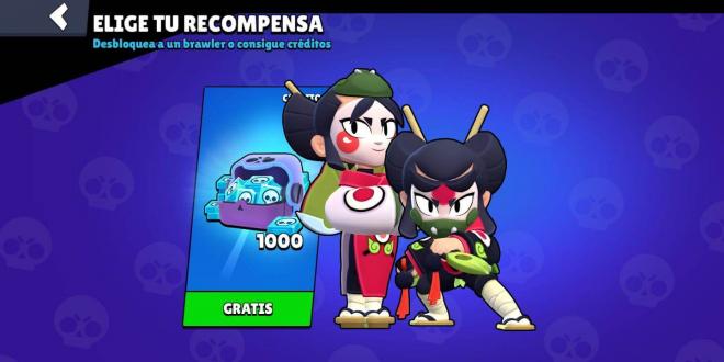 Los 1000 créditos gratis del sushi, una ayuda para conseguir a Kaze en Brawl Stars