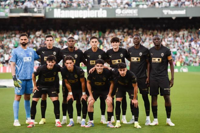 André Almeida salió en el once titular del Valencia CF (Foto: Kiko Hurtado)