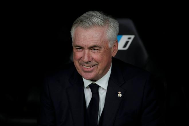 Carlo Ancelotti, en el partido contra el Mallorca (Cordon Press)