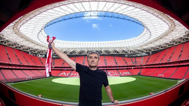 Ernesto Valverde renueva con el Athletic Club (FOTO: Athletic Club).