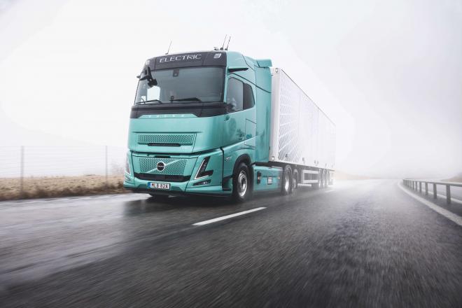 Volvo FH Aero Electric E-axle