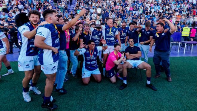 El VRAC celebra su séptima Copa del Rey (EFE)
