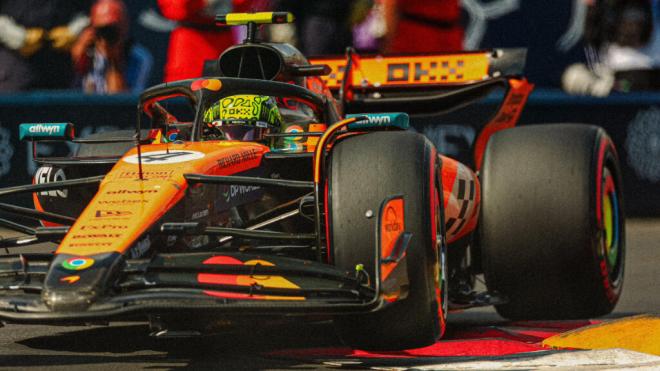 Lando Norris, en el Gran Premio de Mónaco (Foto: McLaren).