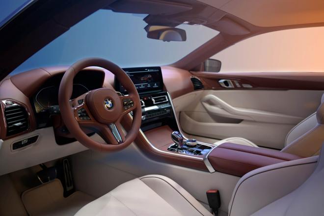 Imagen del interior del BMW.