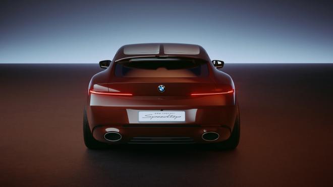 Parte trasera del BMW Concept Speedtop.