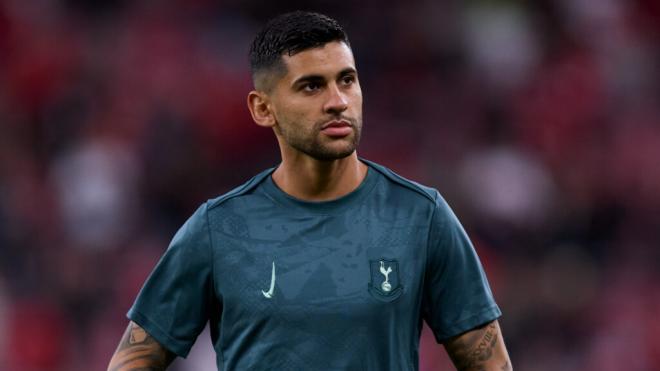 Cuti Romero, en un partido con el Tottenham (Europa Press)