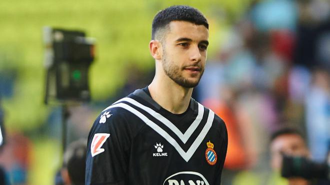 Joan García, durante un partido con el Espanyol (foto: Cordon Press).