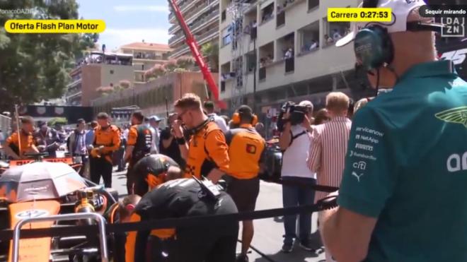 Adrian Newey, en el Gran Premio de Mónaco (Foto: DAZN).