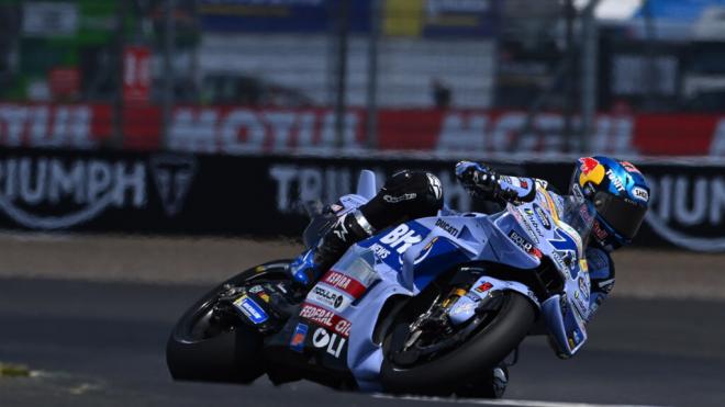 Álex Márquez, en el GP de Silverstone (Foto: Michelin).