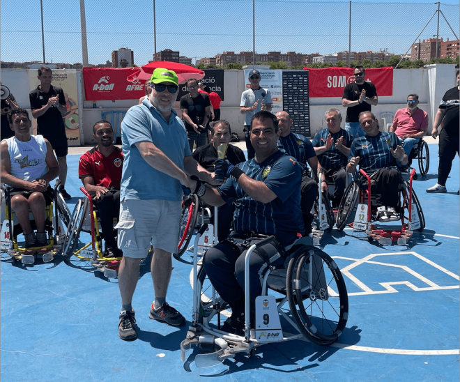 Fútbol en Silla de ruedas