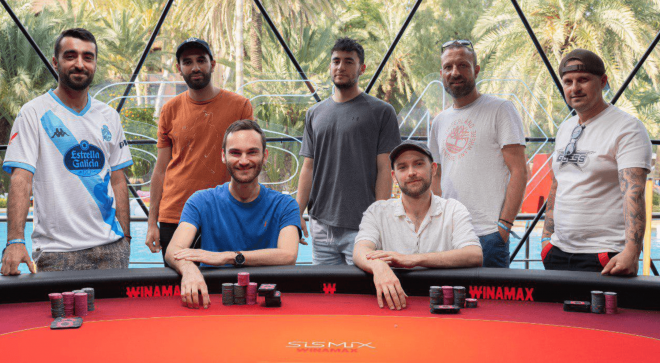 La mesa final del Winamax Sismix de Marrakech