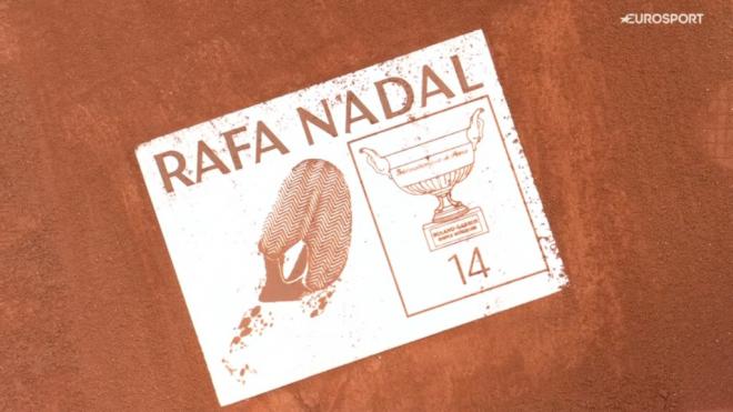 El homenaje de Roland Garros a Rafa Nadal (Eurosport)
