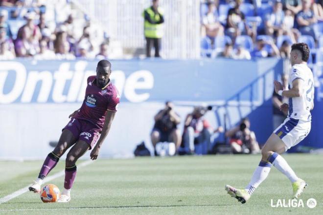 Sylla, ante el Leganés.